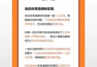 国际篮球技术犯规怎么判罚？国际篮球技术犯规及处罚方法？